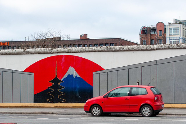 Paysage urbain stylisé